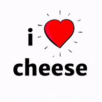 Cheese Love GIF by The Rad Stylist