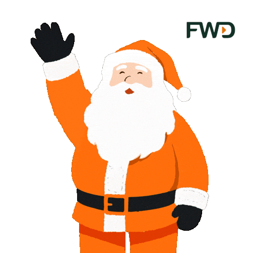 Christmas Santa Sticker by FWD Insurance