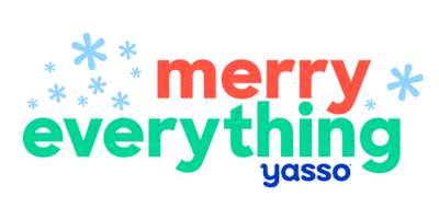 Merry Christmas Sticker by Yasso Frozen Greek Yogurt
