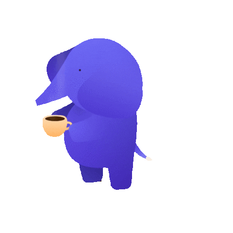 Tea Time Coffee Sticker by Kokkiri