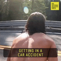 Car Crash Running GIF by 60 Second Docs