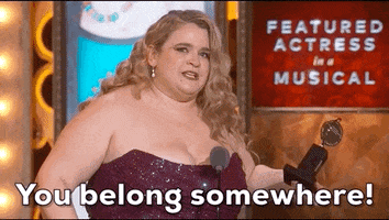 Bonnie Milligan You Belong GIF by Tony Awards