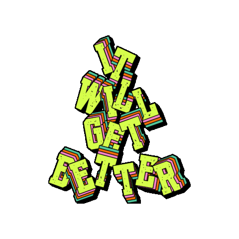 Better Times Hope Sticker by Jennifer Greenhill