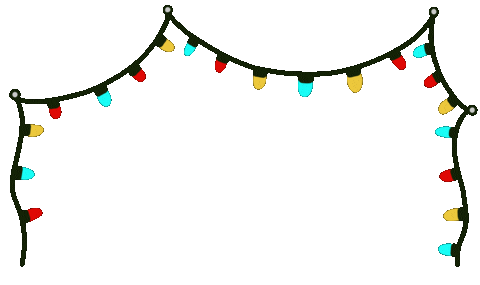 Christmas Lights Transparent Background GIFs