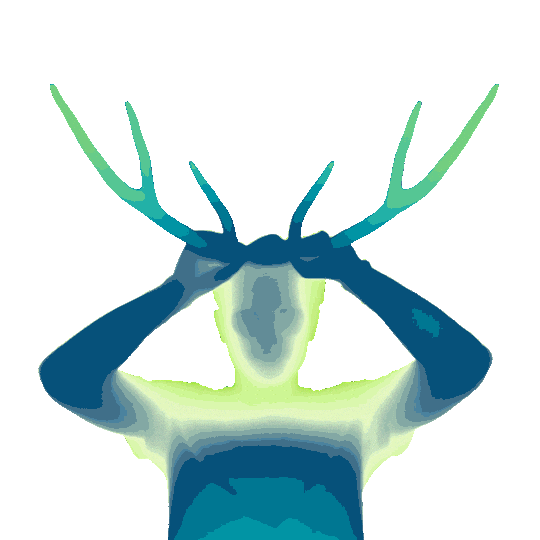 Acid Horn Sticker