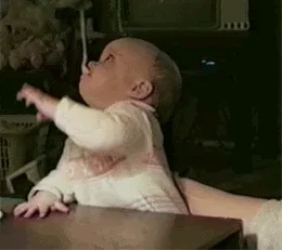 baby spoon GIF