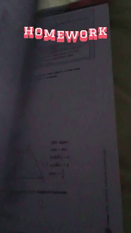 Homework GIF
