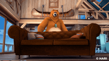 Tired Animation GIF by Grizzy and the Lemmings