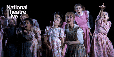 Scared The Crucible GIF by National Theatre
