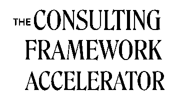 The Consulting Framework Accelerator Sticker by Melissa Froehlich