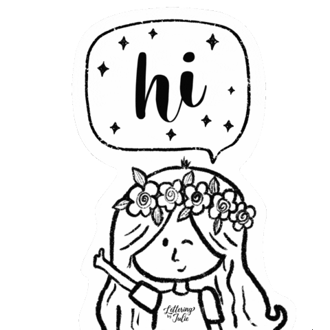 Hello Sticker