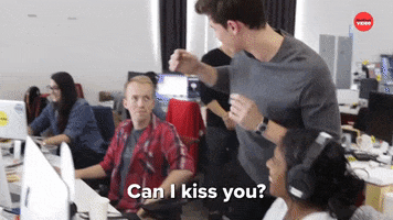 Shawn Mendes Kiss GIF by BuzzFeed