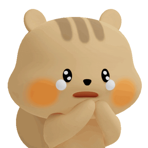Sad 3D Sticker
