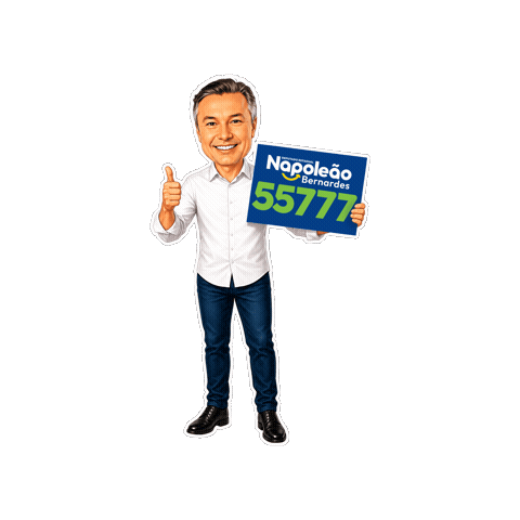 Napoleao Sticker by Napoleão Bernardes