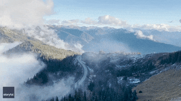 Olympic National Park Washington GIF by Storyful