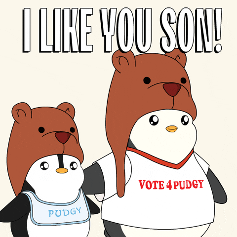 I Like You Love GIF by Pudgy Penguins