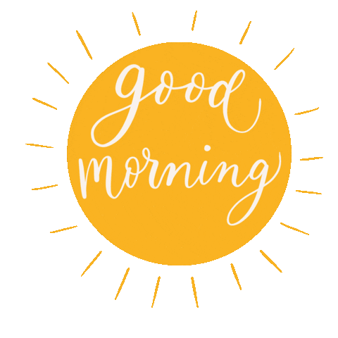Good Morning Day Sticker