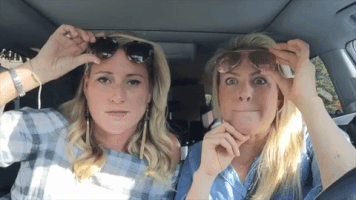 sunglasses funny moms GIF by Cat & Nat