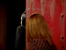 Scared It Crowd GIF