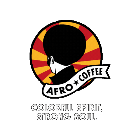 AFRO COFFEE Sticker