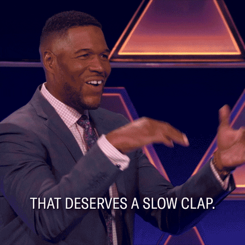 Game Show Slow Clap GIF by ABC Network