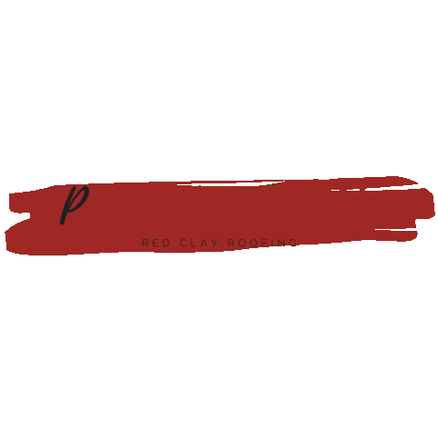 Red Clay Roofing Sticker