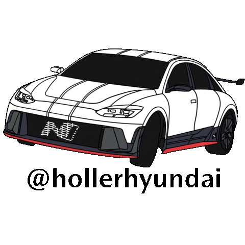 80S Conceptcar Sticker by Holler Hyundai