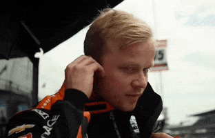 Felix Rosenqvist Wink GIF by Arrow McLaren IndyCar Team