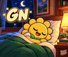 Good Night Sleep GIF by Touch Grass
