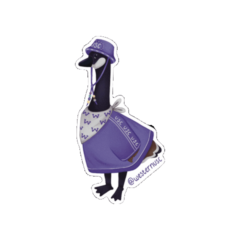 Western USC Sticker