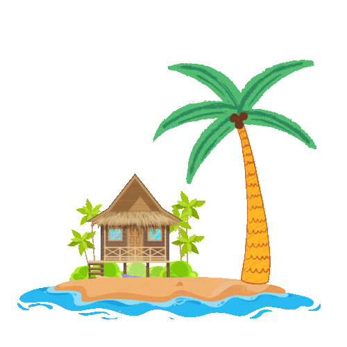 Beach Resort Sticker by Concept Holidayz