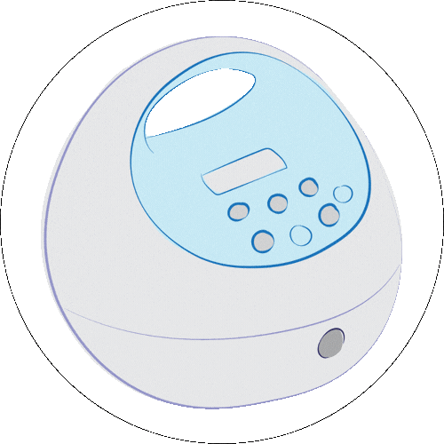 Milk Pumping Sticker by Spectra Baby USA