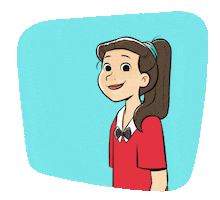 Happy Illustration Sticker