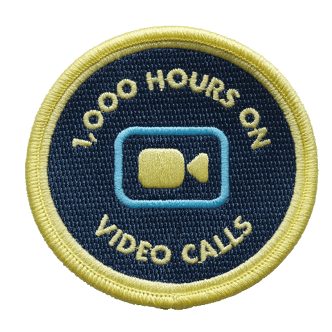 Zoom Video Chat Sticker by fruitoftheloom