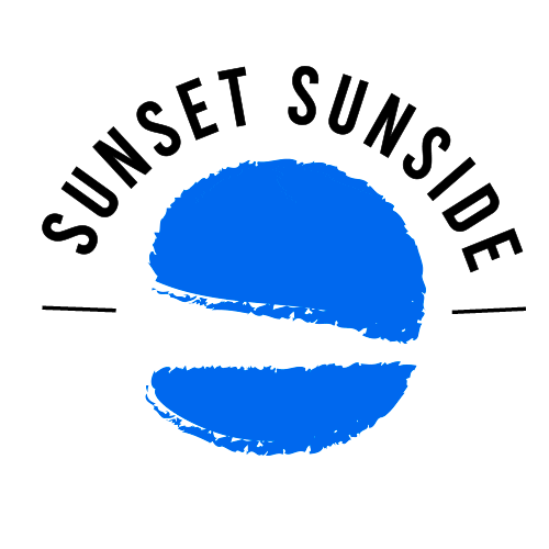 Sunset Sunside Sticker