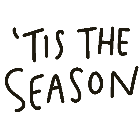 Tis The Season Christmas Sticker by Sheila Streetman