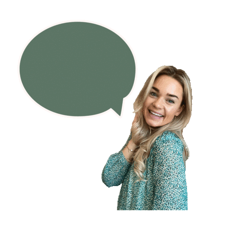 Happy Girl Sticker by Helene Ragnhild