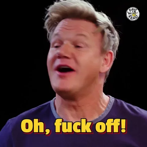Gordon Ramsay Hot Ones GIF by First We Feast