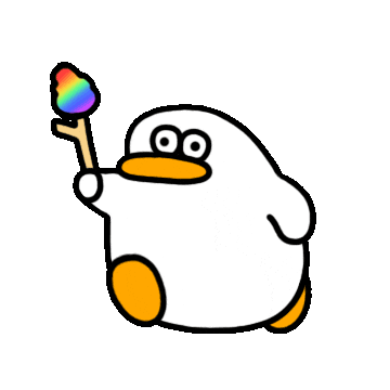 Duck Sticker