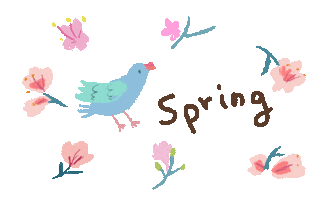 Spring 春 Sticker