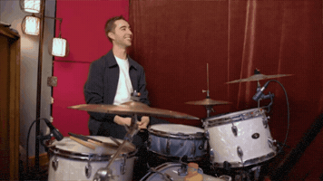 The Beatles Drums GIF by Josh Harmon