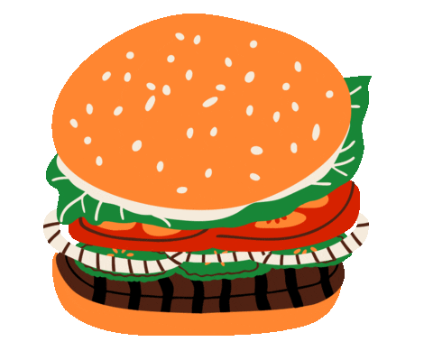 Hamburger Sticker Cheeseburger Fast food Burger King, burger king, food,  eating png