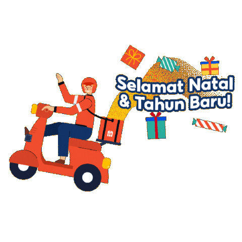 Shopee Natal Sticker by Shopee Indonesia