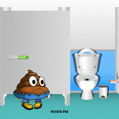 Bathroom Follow Through GIF by Hugo.fm