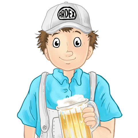 Beer Cheers GIF by ardex_deutschland