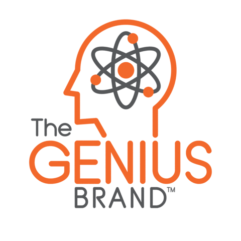 The Genius Brand Sticker