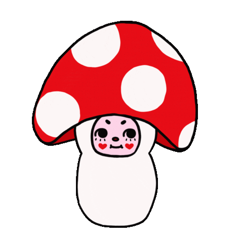 Mushroom Sticker
