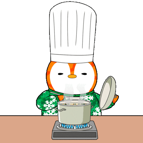Chef Cooking Sticker by Pengu Asia