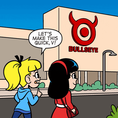 Shopping Target GIF by Archie Comics