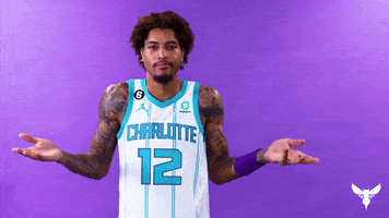 Kelly Oubre Jr Shrug GIF by Charlotte Hornets